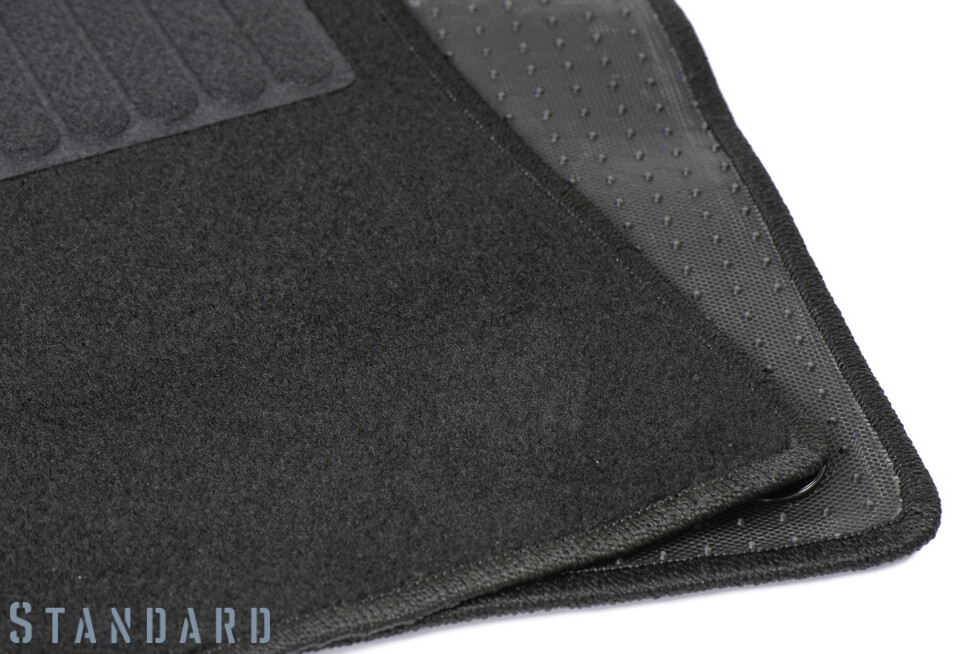 Коврики текстильные "Стандарт" для Ford Focus II (хэтчбек 5 дв / CB4) 2007 - 2011, черные, 5шт.