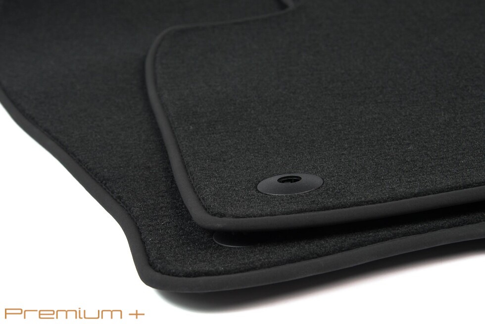 Коврики текстильные "Премиум+" для Lexus LX570 (suv / J200) 2012 - 2015, черные, 3шт.