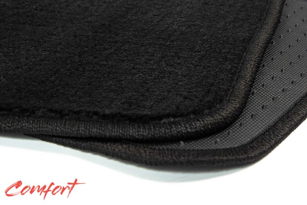 Коврики текстильные "Комфорт" для BMW 1-Series II (хэтчбек 5 дв / F21) 2012 - 2014, черные, 4шт.