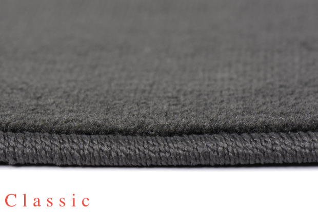 Коврики текстильные "Классик" для Nissan Patrol VI (suv / Y62) 2010 - 2014, темно-серые, 5шт.