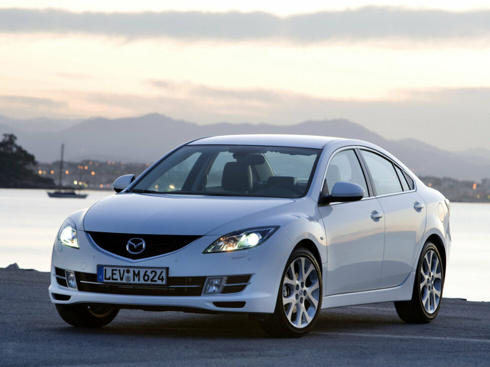 Коврики текстильные "Комфорт" для Mazda 6 (седан / GH) 2007 - 2010, ые, 4шт.