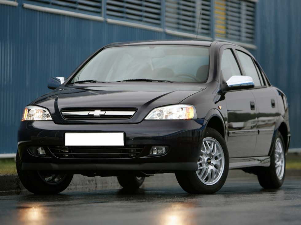 Коврики ЭВА "EVA ромб" для Chevrolet Viva (седан) 2004 - 2008, черные, 4шт.