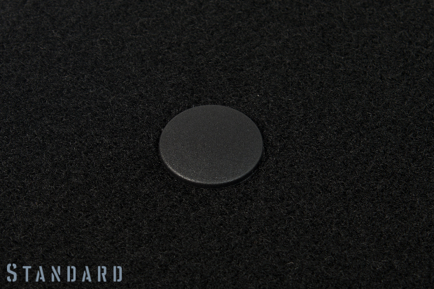 Коврики текстильные "Стандарт" для Nissan Pathfinder III (suv / R51) 2009 - 2014, черные, 5шт.