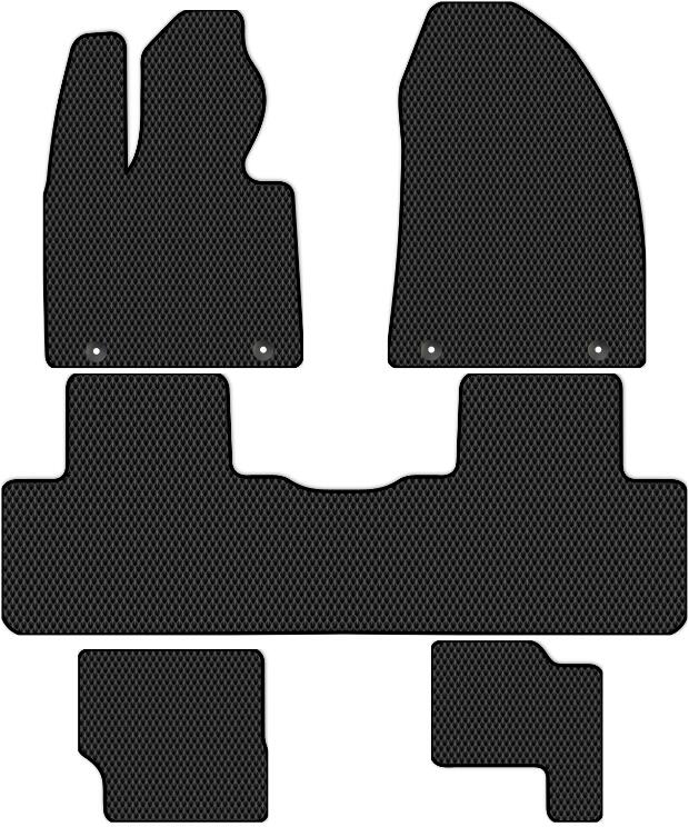 Коврики в багажник для Lynk & Co 09 I (suv / Гибрид, EM-P,  520 л.с. ) 2021 - Н.В.