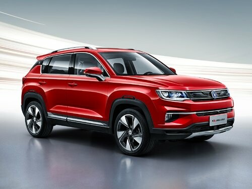 Коврики текстильные "Комфорт" для Changan CS35 Plus I (suv) 2018 - 2021, черные, 5шт.