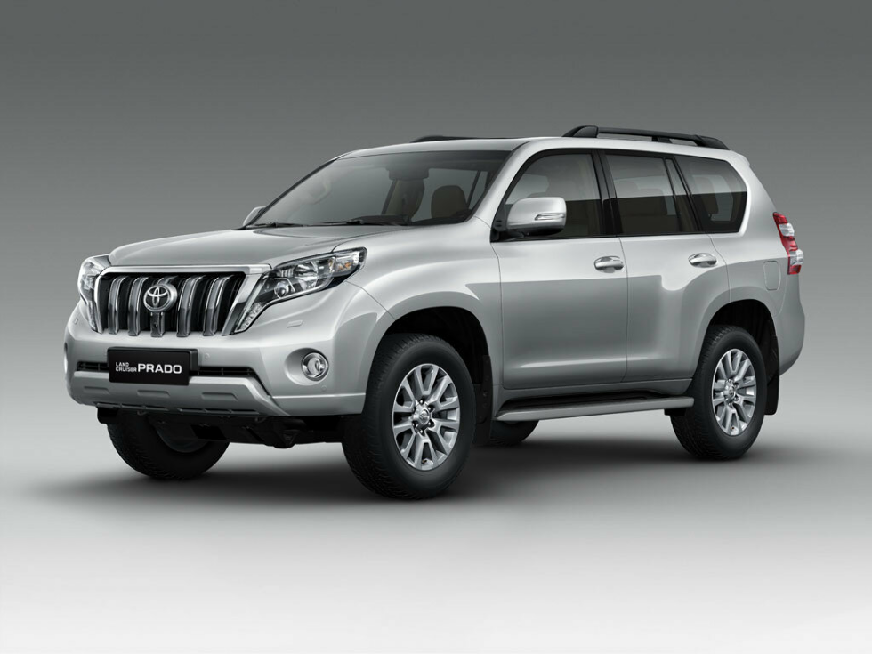 Коврики текстильные "Классик" для Toyota Land Cruiser Prado (suv / J150) 2013 - 2017, черные, 5шт.