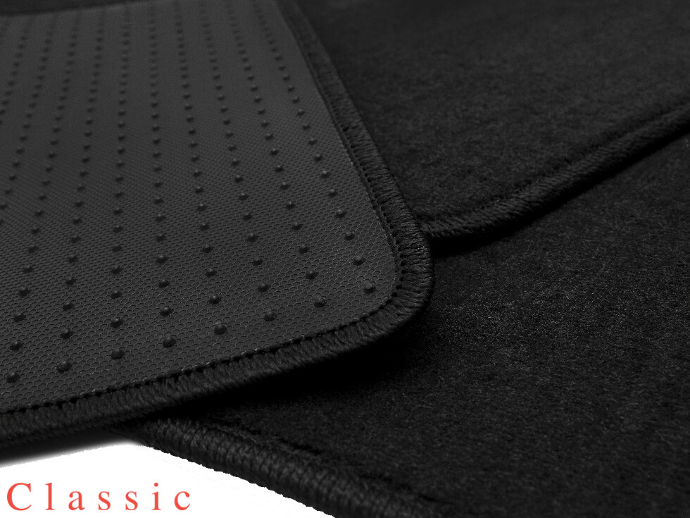 Коврики текстильные "Классик" для Toyota Land Cruiser Prado (suv / J150) 2017 - Н.В., черные, 5шт.
